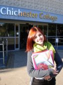 Юлия Климова 2011 год. Выпускница Chichester College. Поступила в университет St.Andrew's!